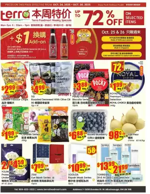 Terra Foodmart flyer (valid until 30-10)