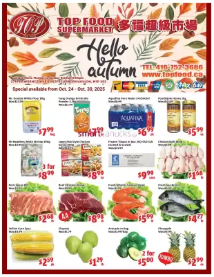 Top Food Supermarket flyer (valid until 30-10)