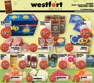Westfort Foods flyer week 43 Page 1