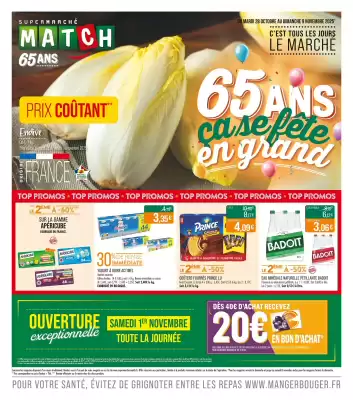 Catalogue Match (valable jusqu'au 9-11)