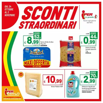 Volantino Iper La Grande (valido fino al 2-11)