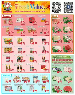 Fresh Value flyer (valid until 31-10)