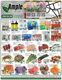 Ample Food Market flyer week 43 Page 1