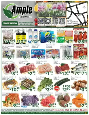 Ample Food Market flyer (valid until 30-10)