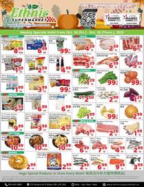 Ethnic Supermarket flyer week 43 Page 1