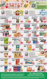 Grant's Foodmart flyer week 43 Page 1