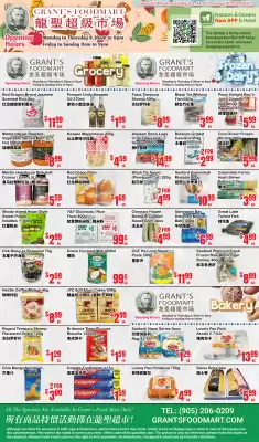 Grant's Foodmart flyer (valid until 30-10)