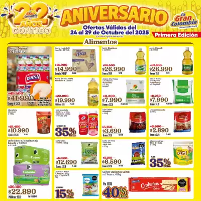 Catálogo La Gran Colombia (válido hasta 29-10)