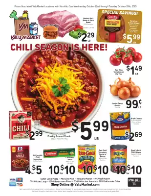 Valu Market weekly ad (valid until 28-10)