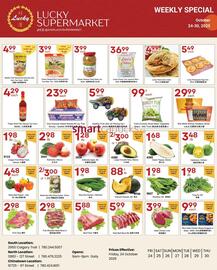 Lucky Supermarket flyer week 43 Page 1