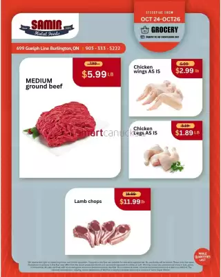 Samir Supermarket flyer (valid until 30-10)