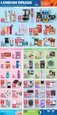 London Drugs flyer (valid until 31-10)