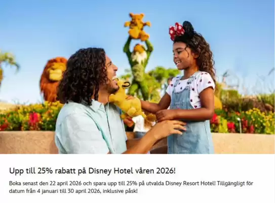Disney reklamblad (giltig till och med 30-04)