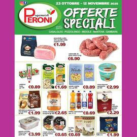 Volantino Peroni Supermercati Pagina 1