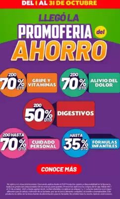 Catálogo Farmacias SanaSana (válido hasta 31-10)