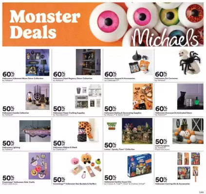 Michaels weekly ad (valid until 30-10)