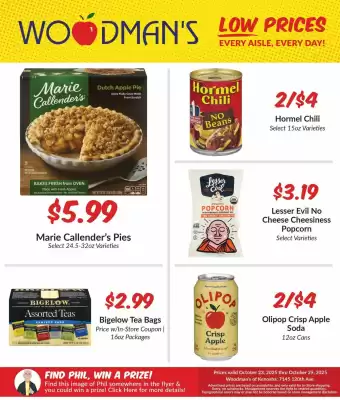 Woodman's weekly ad (valid until 29-10)