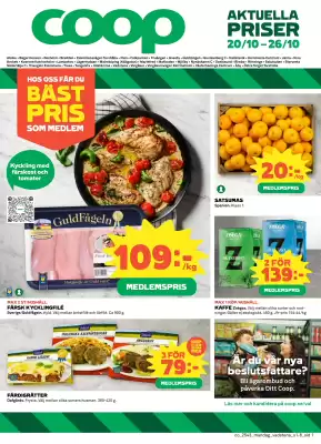 Coop Forum reklamblad (giltig till och med 2-11)