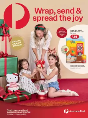 Australia Post catalogue (valid until 11-11)