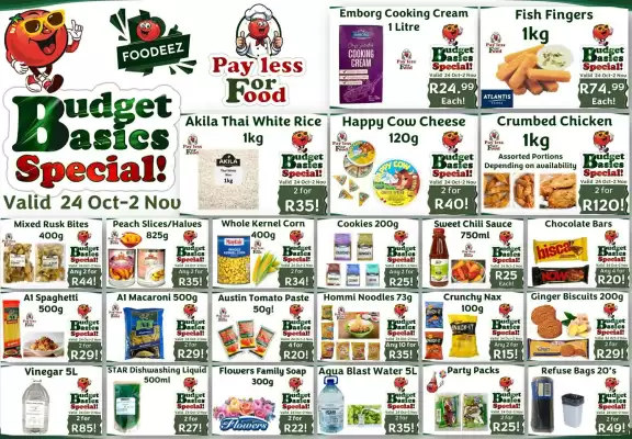 Foodeez catalogue (valid until 2-11)