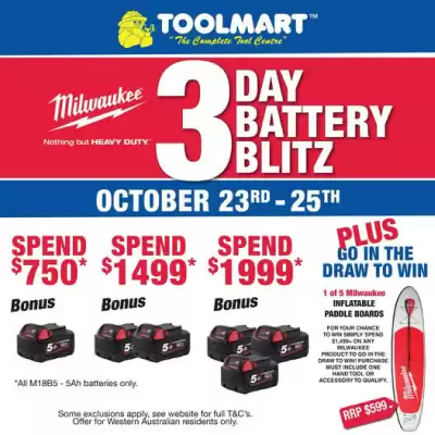 Toolmart catalogue (valid until 25-10)
