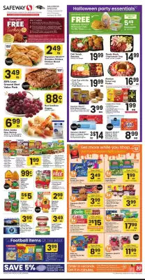 Safeway weekly ad (valid until 30-10)