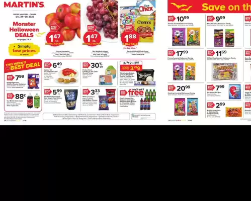 Martin's weekly ad (valid until 30-10)