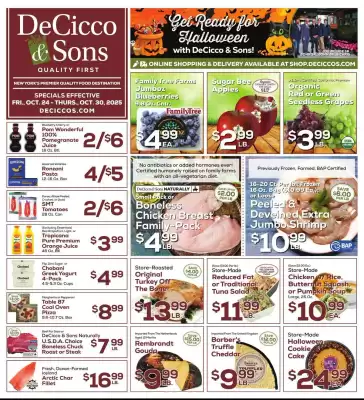 DeCicco & Sons weekly ad (valid until 30-10)