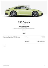 Catalogue Porsche page 1