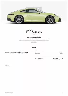Catalogue Porsche (valable jusqu'au 31-12)