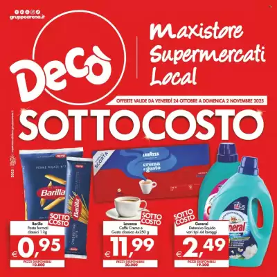 Volantino Deco Supermercati (valido fino al 2-11)