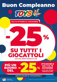 Volantino Toys Center Pagina 1