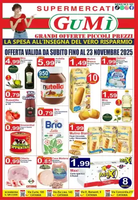 Volantino GuMì Supermercati (valido fino al 23-11)