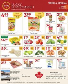 Lucky Supermarket flyer week 43 Page 1