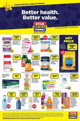 Star Discount Chemist catalogue (valid until 23-11)