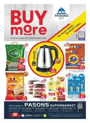 Pasons catalogue (valid until 26-10)