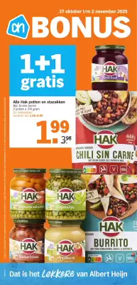 Albert Heijn folder (geldig t/m 2-11)