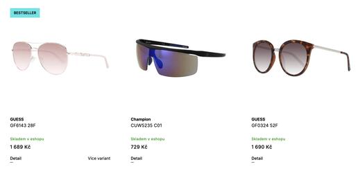 Eiffel Optic leták Strana 1