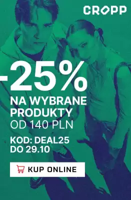 Cropp gazetka (ważność do 29-10)