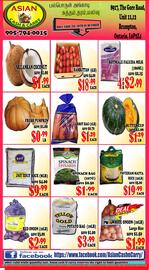 Asian Cash & Carry flyer week 43 Page 1