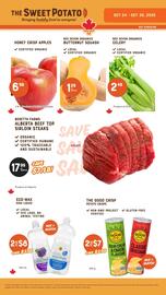 The Sweet Potato flyer week 43 Page 1