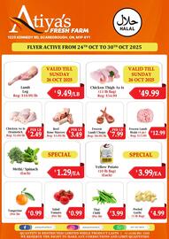 Atiya's Fresh Farm flyer week 43 Page 1