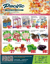 New Pacific Supermarket flyer week 43 Page 1