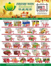 Fresh Win Foodmart flyer week 43 Page 1