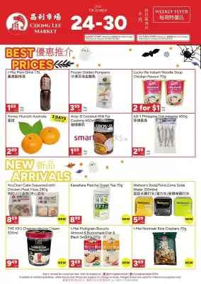 Chong Lee Market flyer (valid until 30-10)