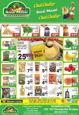 Sabzi Mandi Supermarket flyer (valid until 30-10)