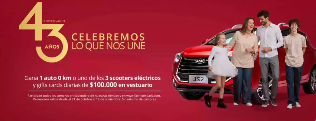 Catálogo Fashion's Park (válido hasta 12-11)