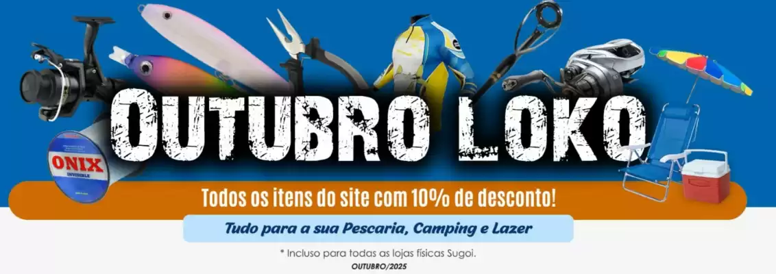 Catálogo Sugoi Big Fish (válido até 31-10)