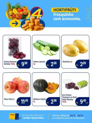Catálogo Quartetto Supermercados (válido até 26-10)