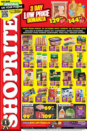 Shoprite catalogue Page 1
